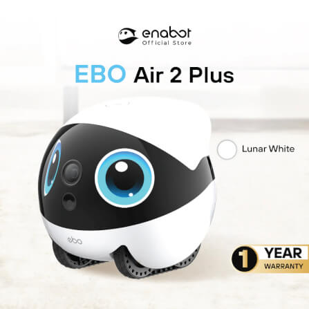 กล้องวงจรปิดหุ่นยนต์ ENABOT EBO AIR 2 PLUS สีขาว_10